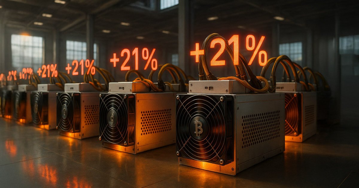 US Bitcoin miners face 21% rig cost surge after Trump’s tariff goes live