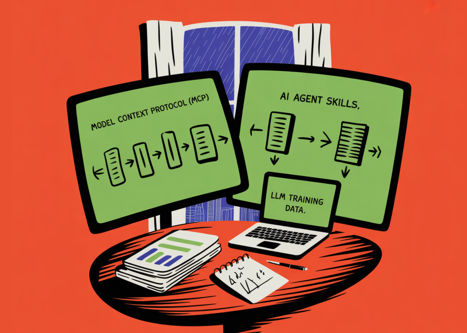 Model Context Protocol (MCP) vs. AI Agent Skills: A Deep Dive into Structured Tools and Behavioral Guidance for LLMs