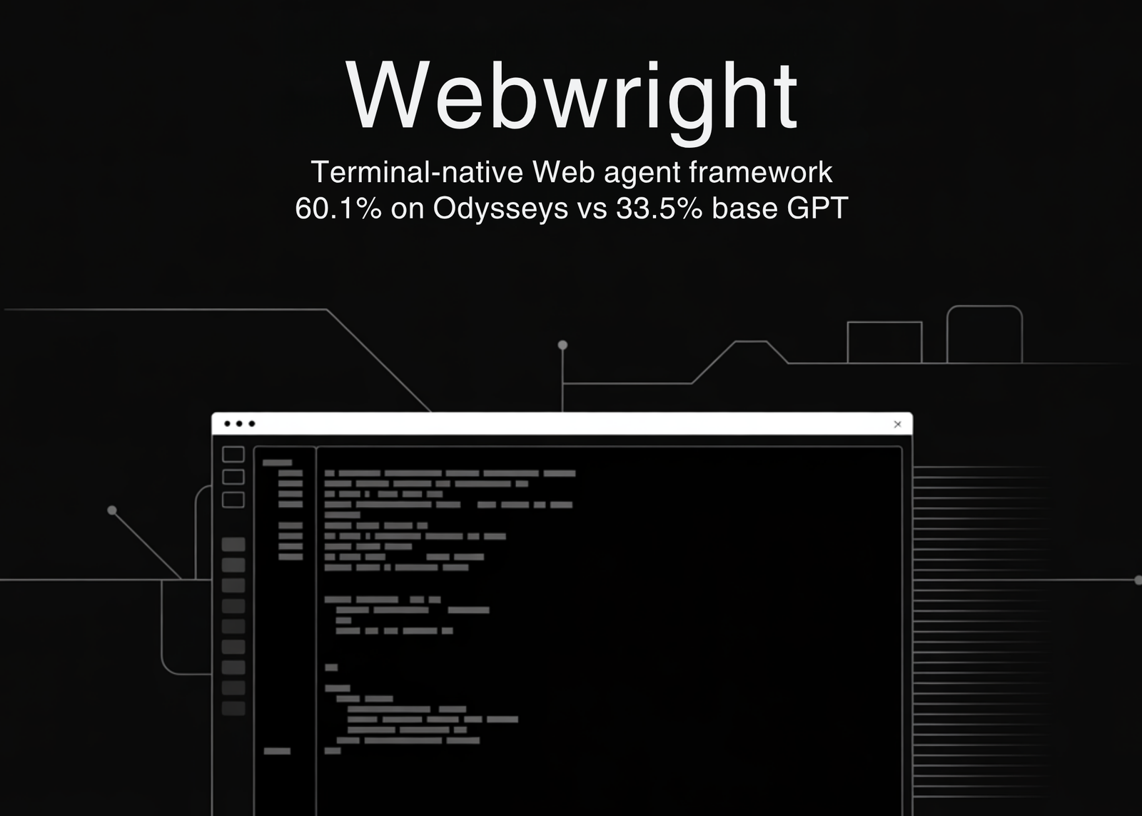 Microsoft Research Releases Webwright: A Terminal-Native Web Agent Framework That Scores 60.1% on Odysseys, Up from Base GPT-5.4's 33.5%