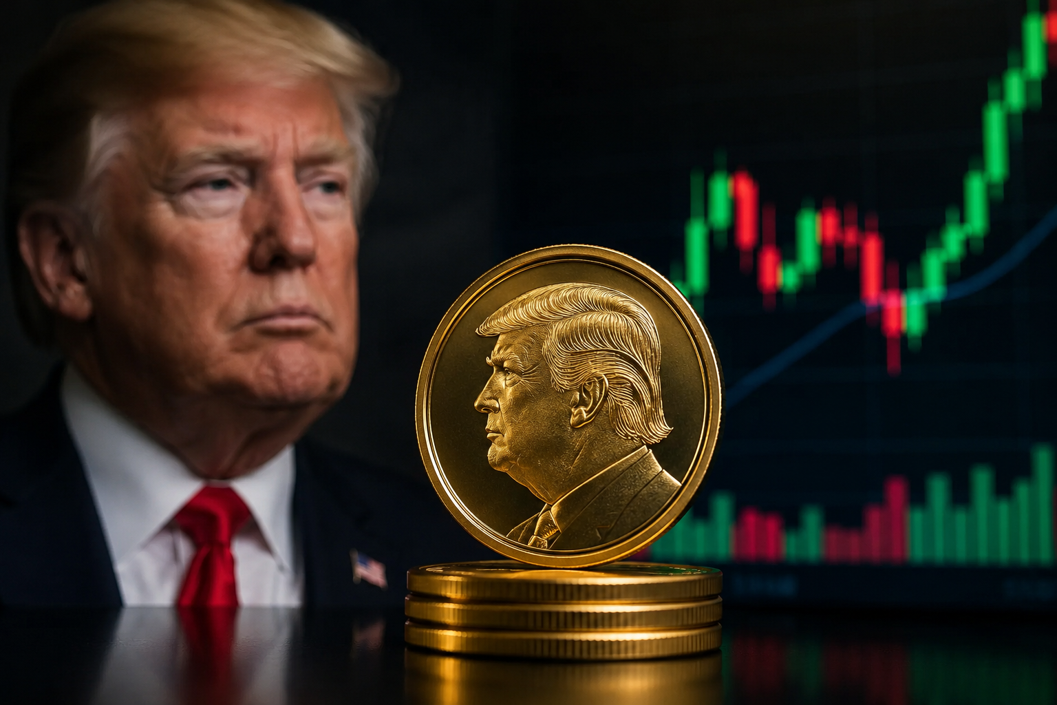 why the Official Trump coin price just jumped 18%