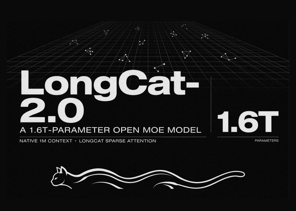 Meituan Releases LongCat-2.0: A 1.6T-Parameter Open MoE Model with Native 1M Context and LongCat Sparse Attention